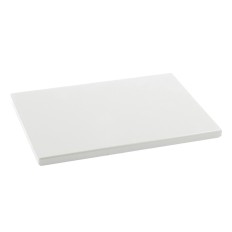 Tabla Cortar Polietileno Pe-500 Blanca 33 X 23 X 1,5 Cm Metaltex