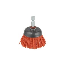 Cepillo Copa Nilon Rojo  45 Mm Wolfcraft