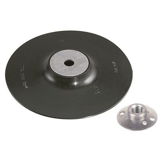 Plato Lijado Para Amoladora Con Rosca  115 Mm Wolfcraft