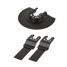 Cuchilla Multiherramienta Jgo 3 Pzs Madera-Metal Wolfcraft