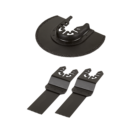 Cuchilla Multiherramienta Jgo 3 Pzs Madera-Metal Wolfcraft