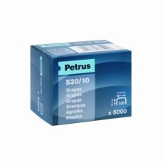 Grapa Clavadora 10Mm  530-77509 Petrus 5.000 Pz
