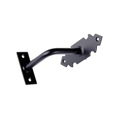 Soporte Pasamanos Atornillar Negro 67Mm Placa Forja Imex El Zorro