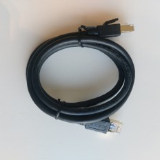 Cable Ethernet Rj45 Cat-8 1M Negro Axil