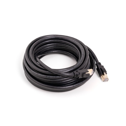 Cable Ethernet Rj45 Cat-8 10M Negro Axil