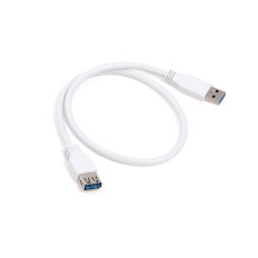 Cable Usb A/ Usb A Macho/Hembra 0,5M Blanco Axil