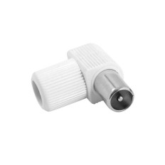Conector Antena Coaxial Macho Acodado 9,5Mm Axil