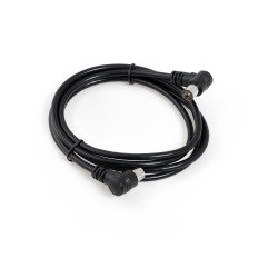 Cable Antena Conectores Acodados 1,5M Negro Axil
