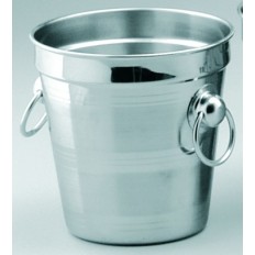 Cubitera Hielo 1,5Lt Cubo Con Asas Para Botellas Inox Boj