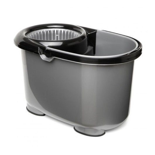 Cubo Agua Escurridor Automatico Tatay Gris Twister Rect 11037.