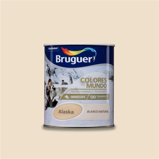 Pintura Plastica Monocapa Colores Del Mundo Mate 750 Ml Alas