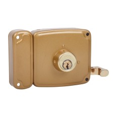 Cerradura Sobreponer 100X50Mm 4125Hb010I Hierro Barnizado Picaporte/Palanca Izquierda Ucem