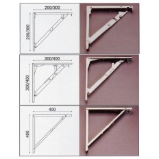 Escuadra Soporte Abat 20X20Cm Cromo Bigrap