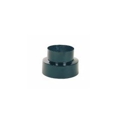 Reductor Tubo Estufa 150-120Mm Acero Vitrificado Negro Exojo