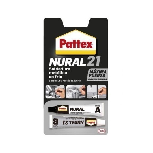 Cemento Adhesivo Metales 22 Ml Nural-21 Pattex