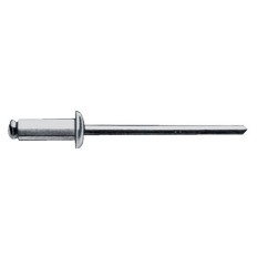 Remache Vastago De Mandril D X L 5 X 14 Mm Aluminio / 500 Pz