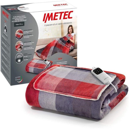 Manta Electrica Individual 110X150 Sofa Text Ro 16777 Imetec Imet