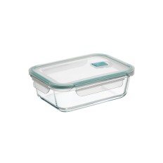 Hermetico Alimen. Rect 1,1L Borosilicato Take&Eat Tatay
