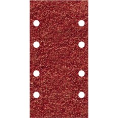 Lija Adherente Madera Metal Gr 120 10 Uds 93 X 185 Mm 8 Agujeros Wolfcraft