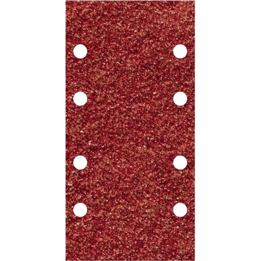 Lija Adherente Madera Metal Gr 120 10 Uds 93 X 185 Mm 8 Agujeros Wolfcraft