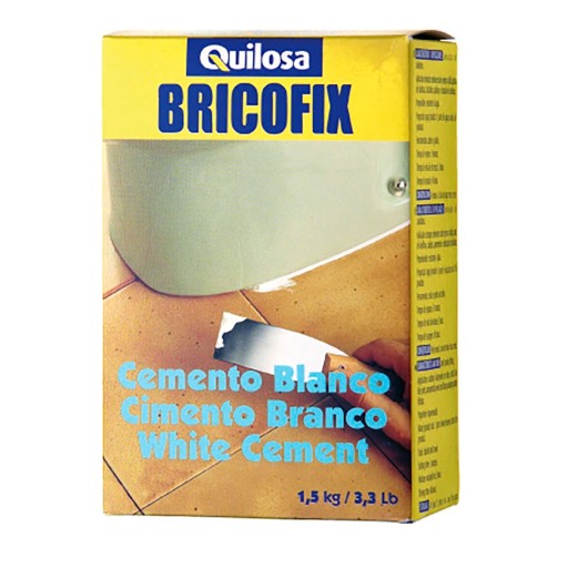 Cemento Restauracion 1,5 Kg Blanco Bricofix Quilosa