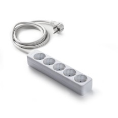 Base Multiple Eco Sin Interruptor 5 Tomas 1.5Mt Famatel