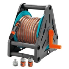Enrollador Con Manguera Y Accesorios Incluidos 15 M  13 Mm Gardena