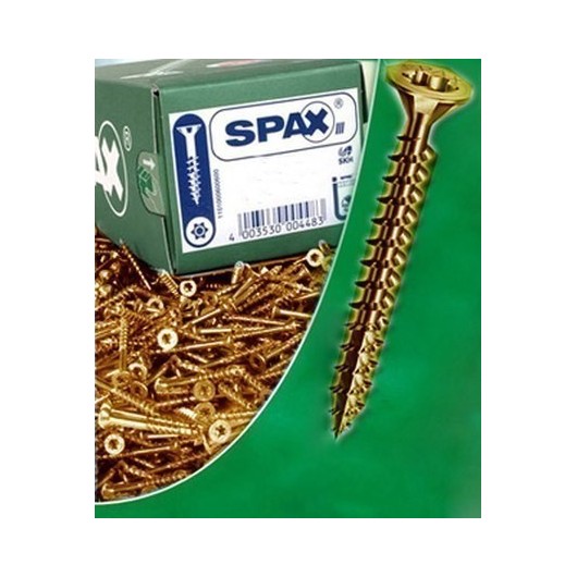 Tornillo Rosca Madera 03X040Mm Bicromatado Spax 1.000 Pz