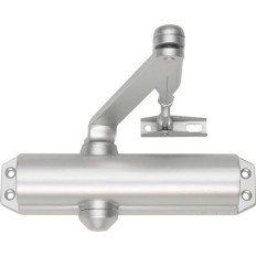 Cierrapuerta Dc120 Brazo Normal Plata Tesa