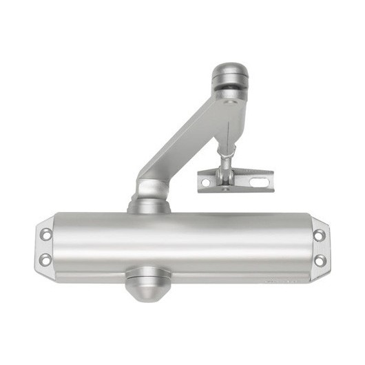 Cierrapuerta Dc120 Brazo Normal Plata Tesa