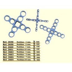 Cruceta Const 10 Mm Pavimentos Revest Cv Tools 100 Pz Cv Tools