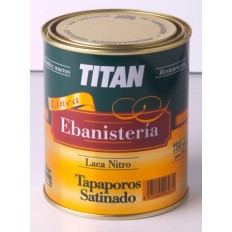 Laca Tapaporos Nitro Ebanisteria Satinado 375 Ml Titan