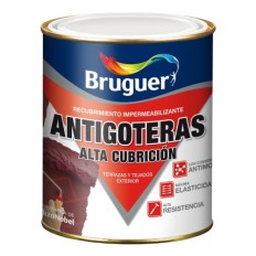 Pintura Antigoteras Mate Alta Cubricion 750 Ml Blanco Bruguer