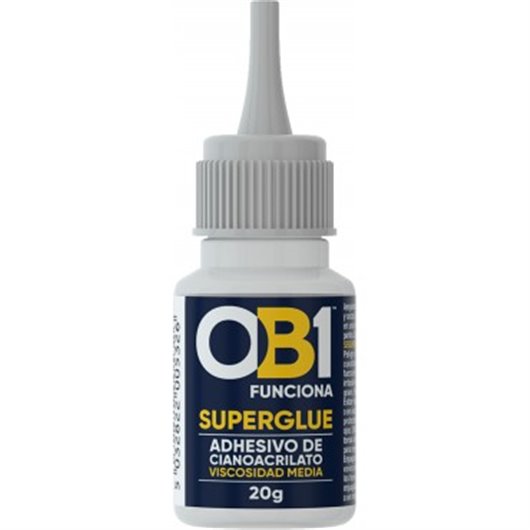 Adhesivo Instantaneo Ob1 Superglue 20 Gr Ob1