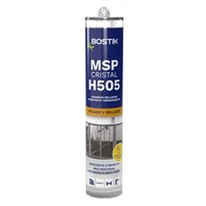 Adhesivo Montaje H505 Seal N Bond Crystal 290 Ml Transparente Bostik