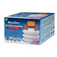 Antihumedad Recarga 450 Gr (3 Uds) Secadry Lavanda Masso