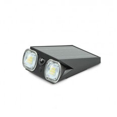 Aplique Led Solar Mantis 800Lm Sensor Crep. 26H Ip44 D/Movimiento 4000K 60 Bateria Reemp. 25M2 Garz