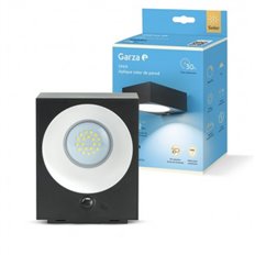 Aplique Led Solar Onix 1000 Lm Sensor Crep. 30H Ip65 D/Movimiento 4000K 120 Bateria Reemp. 35M2 Gar