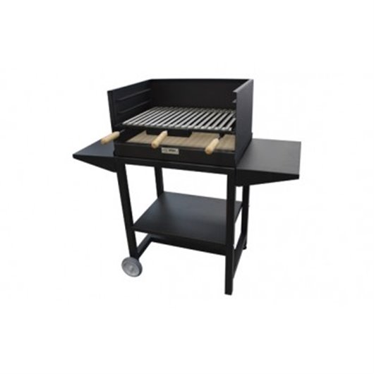 Barbacoa Carbon-Lea Rectangular Con Refrectario H101 X 125 X 58 Cm Imex El Zorro