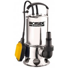 Bomba Sumergible Aguas Sucias 1100 W Inox 16500 L/H Ironside Garden