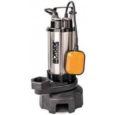 Bomba Sumergible Aguas Sucias Con Triturador 800 W 16400 L/H Ironside Garden
