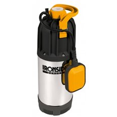Bomba Sumergible Pozos Aguas Limpias 1000 W Inox 6500 L/H Ironside Garden