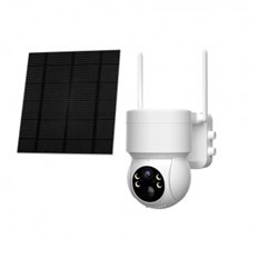 Camara Wifi Exterior Motorizada Panel Solar Atlas 2,4Ghz 3Mp Energeeks