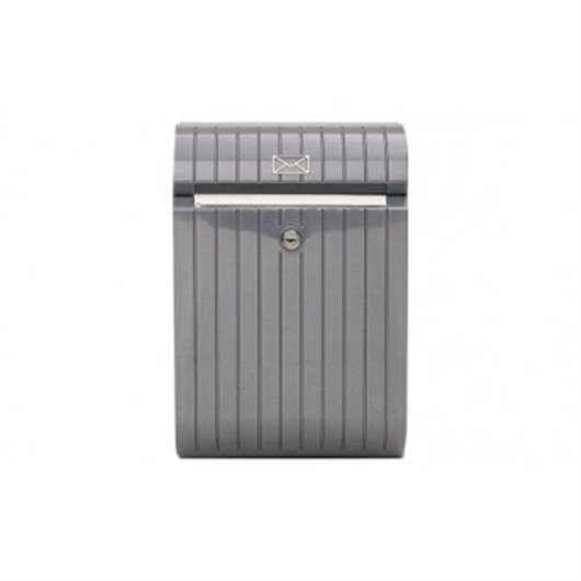 Buzon Exterior Plastico Piccolo Gris 25,2 X11 X 37,7 Cm Tatay