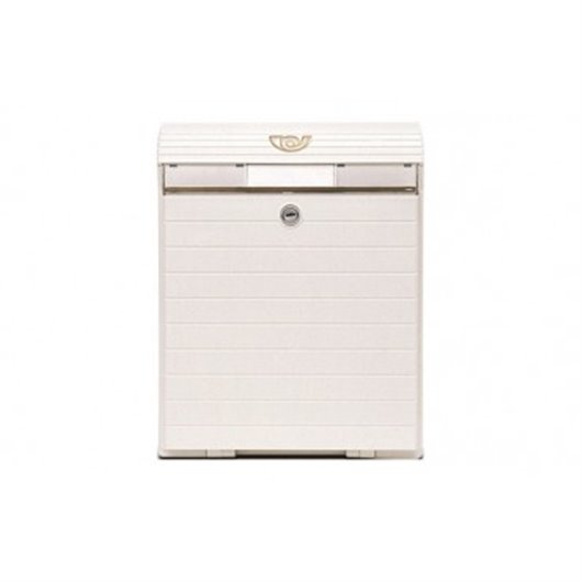 Buzon Exterior Plastico Blanco 30, 5 X 12,8 X 38,8 Cm Tatay