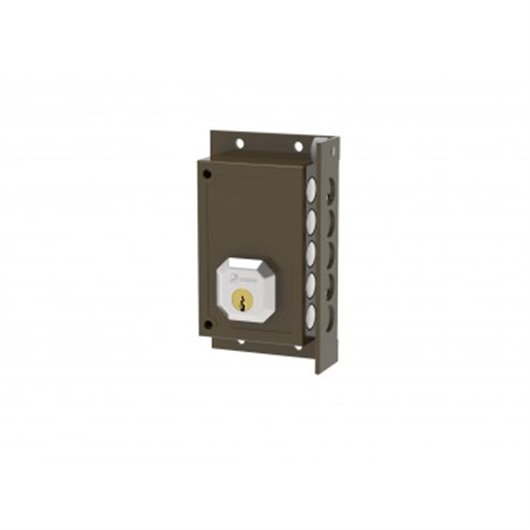 Cerradura Sobreponer C9222-D 87X32X140Mm Bombillo 50Mm Derecha Marron Dorcas