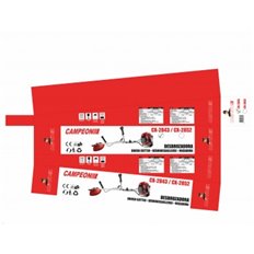 Desbrozadora Gasolina 42.7 Cc. Motor 2T Con Cabezal Automatico Y Disco.  De Corte 43 Cm. Campeon