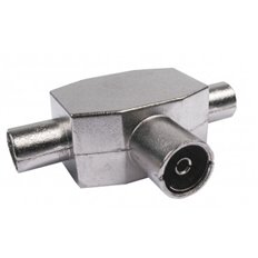 Distribuidor Antena Coaxial 1 Hembra 2 Machos Blin Axil