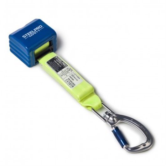 Dispositivo Anticaidas Retractil 2,5 M Cinta Carcasa Steelpro Safety