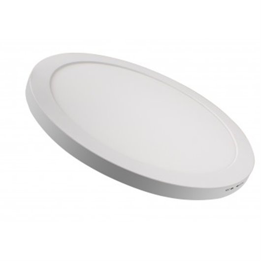 Downlight Led Empotrado O Superficie 28W Blanco 2550 Lm Cct 3 Tonos Cristalrecord
